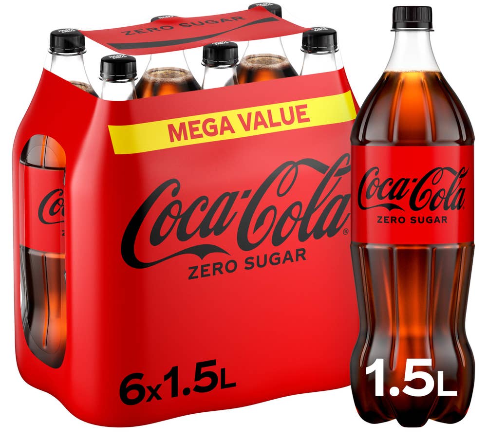 Coca-Cola Zero Sugar 6 x 1,5L