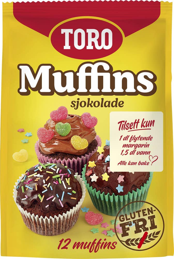 Toro Muffinsmiks Sjokolade