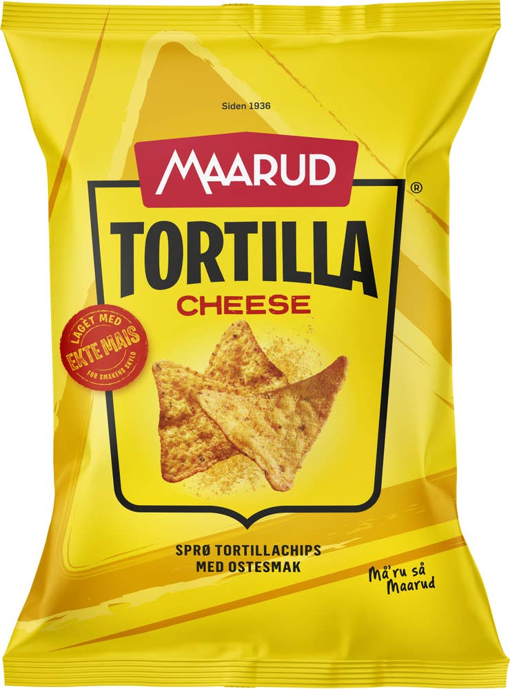 Maarud Tortillachips Ost