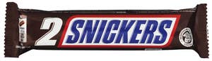 Snickers Duo med karamell og peanøtter 2-pack