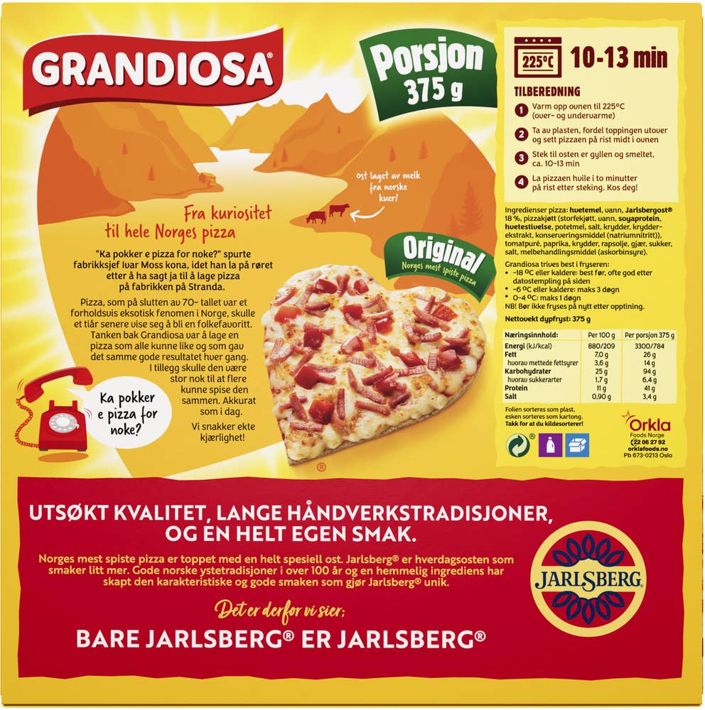 Grandiosa Original Porsjon