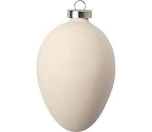 Sprell Terracottaegg med oppheng Høyde 6 cm