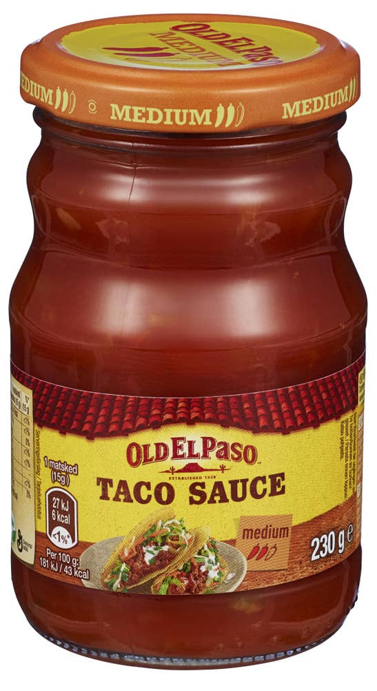 Old El Paso Taco Sauce Medium