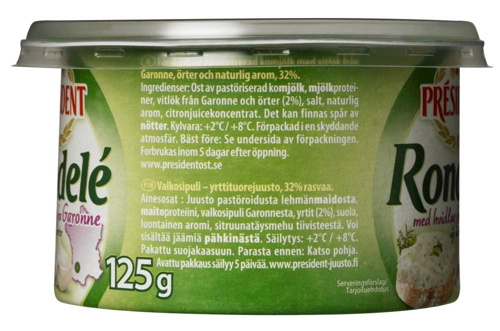 PRESIDENT Rondelé Hvitløk