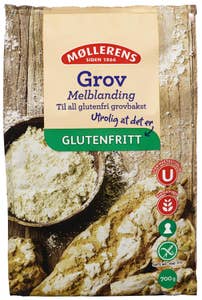 Norgesmøllene Grov melblanding Glutenfri