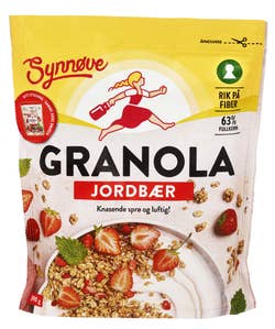 Synnøve Granola Jordbær