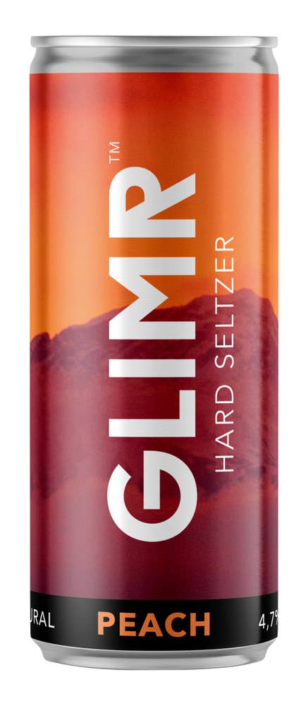 GLIMR Hard Seltzer Peach