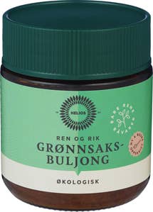 Økologisk grønnsaksbuljong