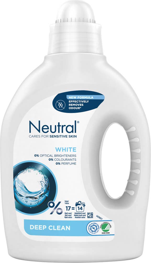 Neutral Vaskemiddel White Flytende