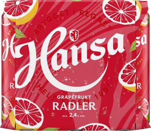 Hansa Radler Grapefrukt 6 x 0,5l