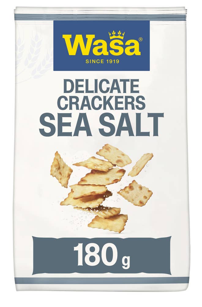 Wasa Kjeks Delicate Cracker Seasalt