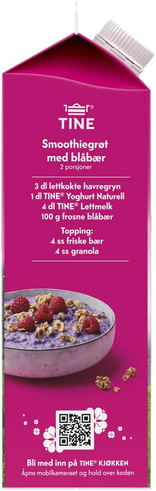 Tine Lettmelk 1% fett