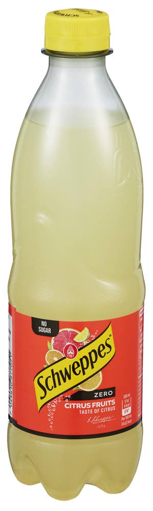 Schweppes Citrus Zero