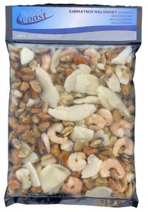 East Coast Frossen sjømatmix Halvkokt