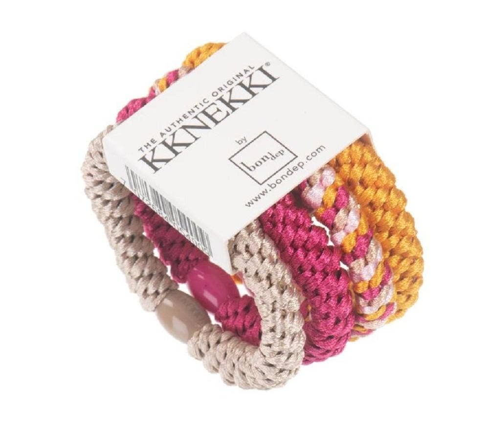 Kknekki Hårstrikker Candy 4 stk