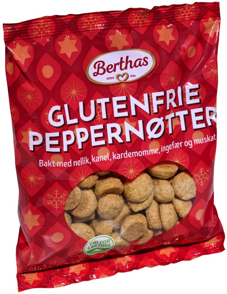 BERTHAS Glutenfrie peppernøtter