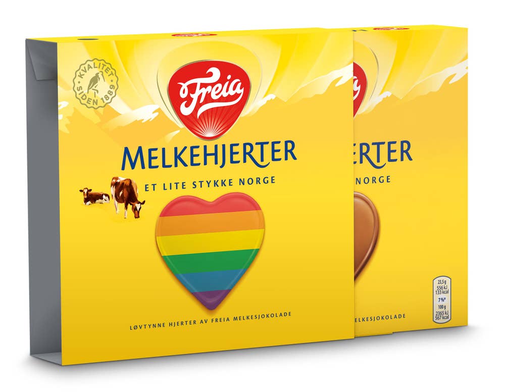 Freia Melkehjerter Pride