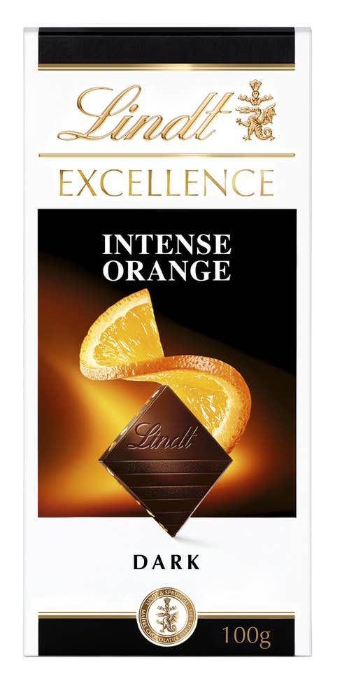 Lindt Excellence Appelsin Mørk Sjokolade