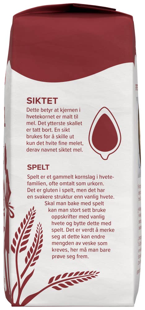 Møllerens Siktet speltmel