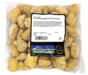 Norfarm Kyllingnuggets Halal