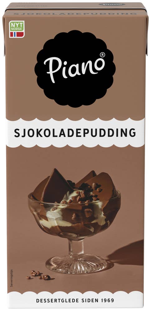 Piano sjokoladepudding 1 l