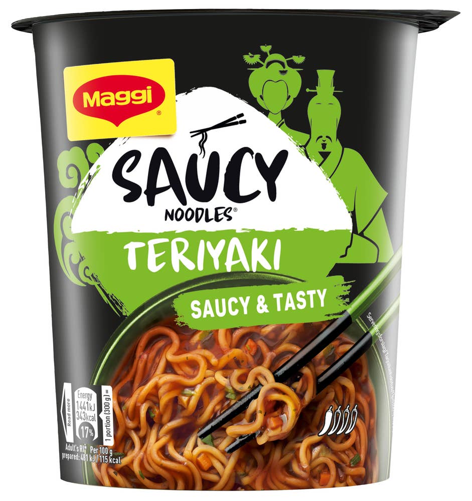 Maggi Saucy Noodles Teriyaki