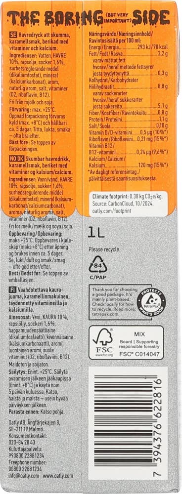 OATLY iKaffe karamell