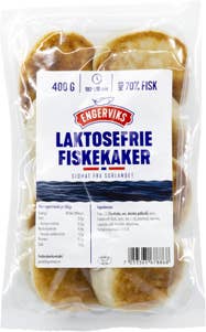Engerviks Fiskekaker 70% Laktosefri