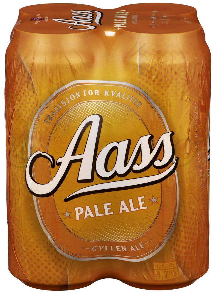 Aass Pale Ale 4 x 0,5l