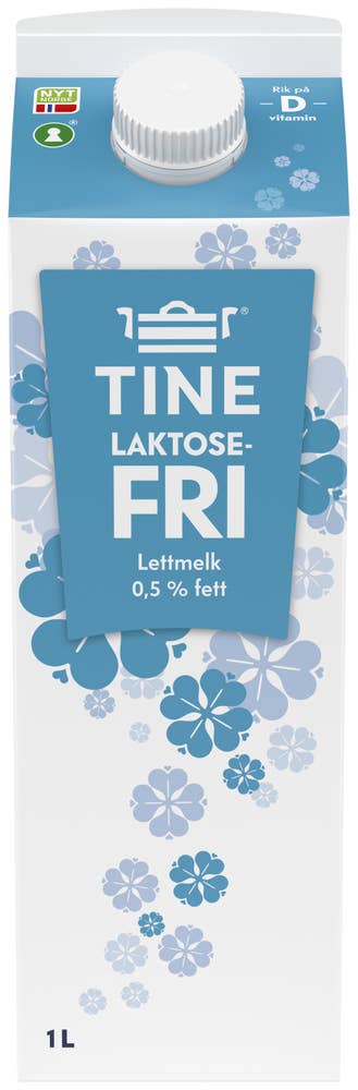 Tine Laktosefri Lettmelk 0,5%