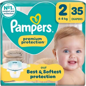Pampers Bleie Premium Protection New Baby Str. 2, 4-8 kg