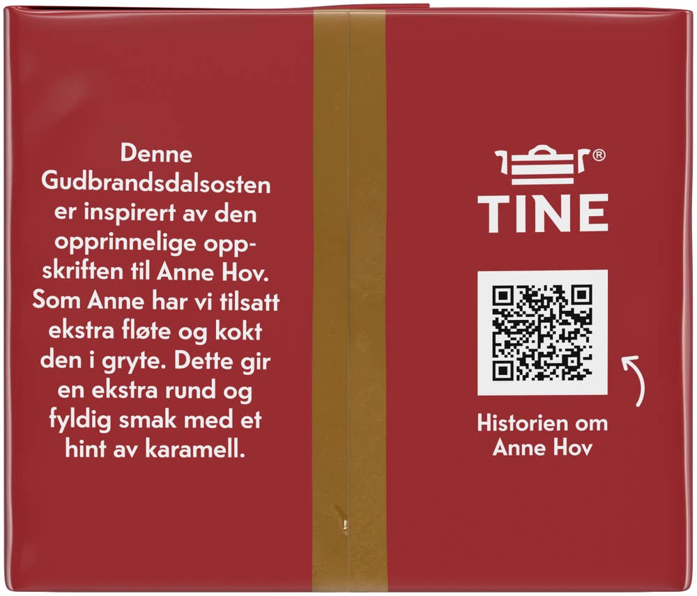 TINE Anno 1863 Gudbrandsdalsost