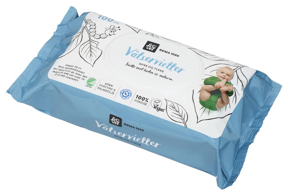Lev Vel Våtservietter Baby