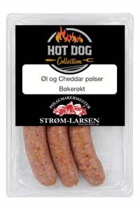 Strøm-Larsen AS Pale ale og cheddar pølse
