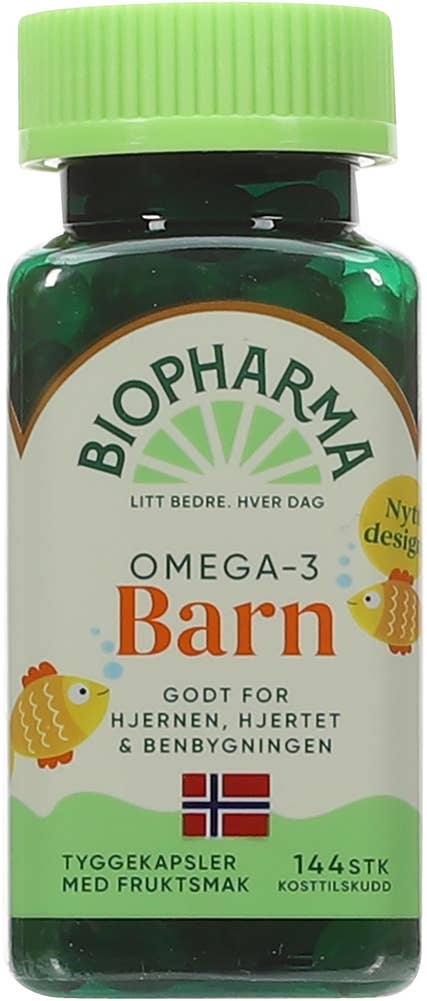 Biopharma Trippel Omega-3 for barn