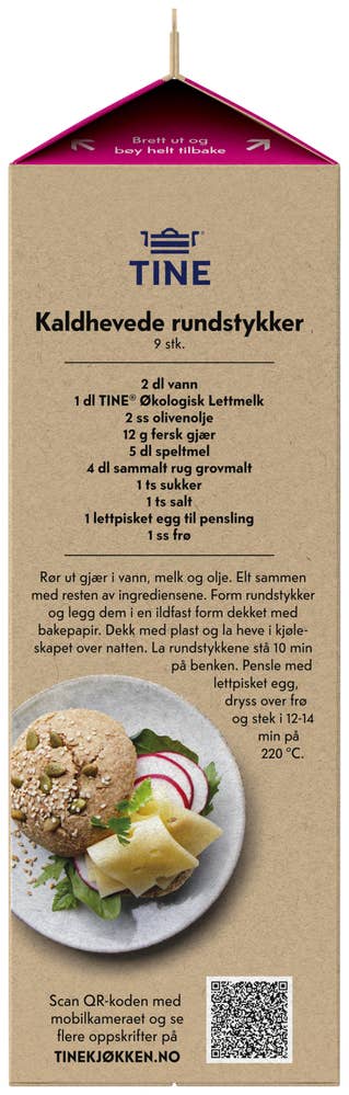 TINE Økologisk lettmelk 1,2%