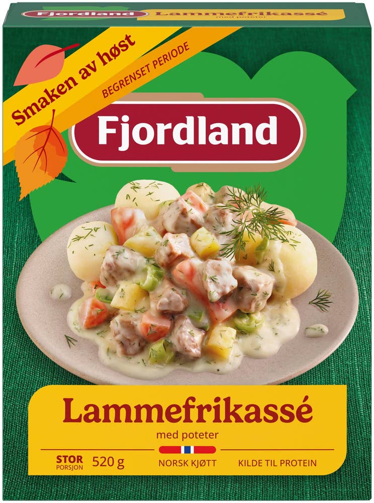 Fjordland Lammefrikasse med poteter