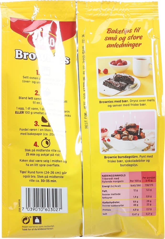 Toro Brownies Original