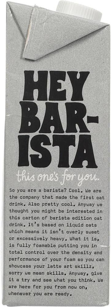 OATLY Havredrikk barista edition