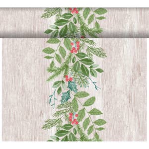 Dunicel¤Duni Duk med vintermotiv Winter green 0,4 x 24 m