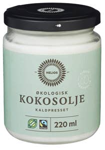 Helios Kaldpresset kokosolje Økologisk