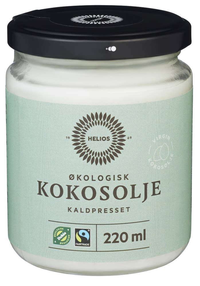 Kaldpresset kokosolje Maks 10 per kunde, Økologisk, 220 ml
