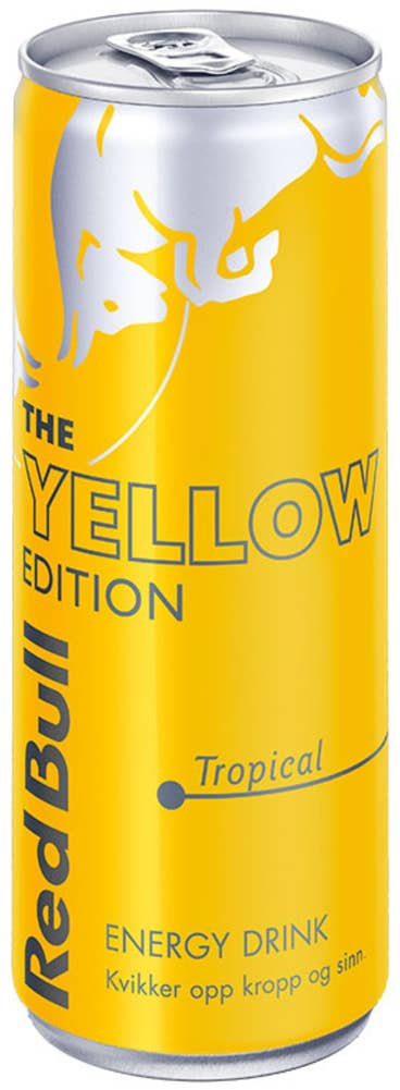 Red Bull Energidrikk Yellow Edition Tropisk