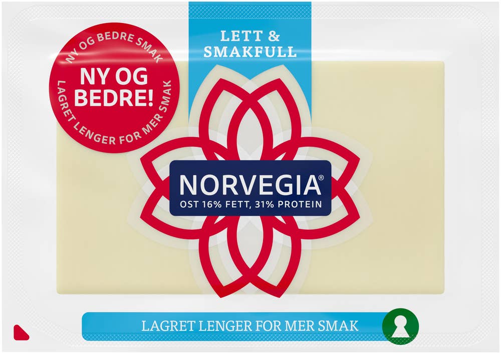 TINE Norvegia lett 16% fett