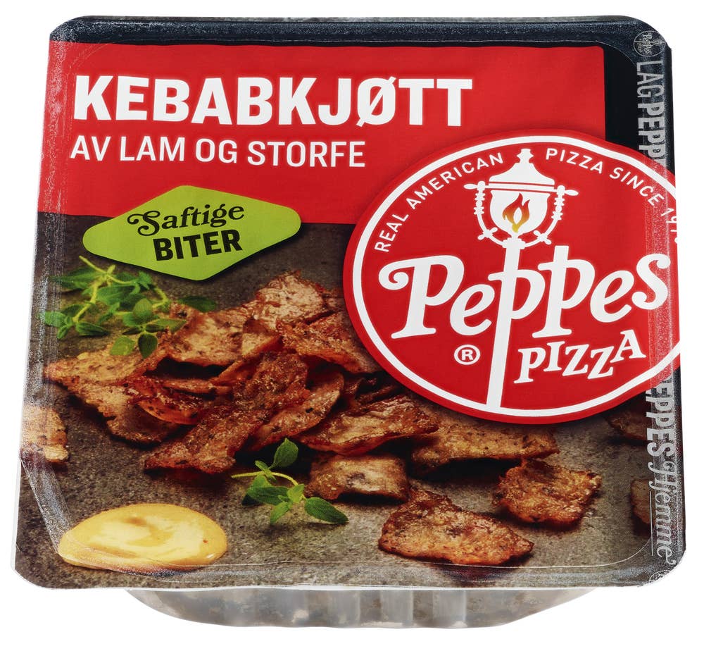 Peppes Pizza Kebabkjøtt