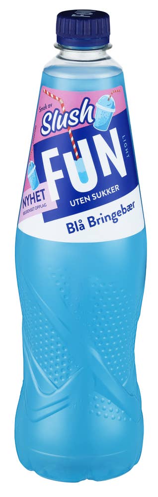 Fun Light Slush Blå bringebær