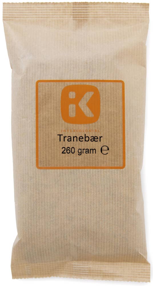 Tranebær Tørket