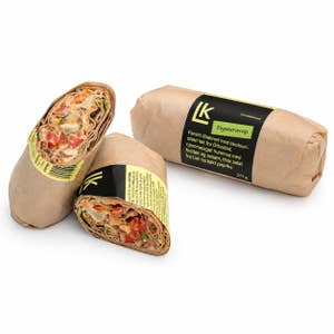 Kreativ Catering Wrap med hummus Vegansk