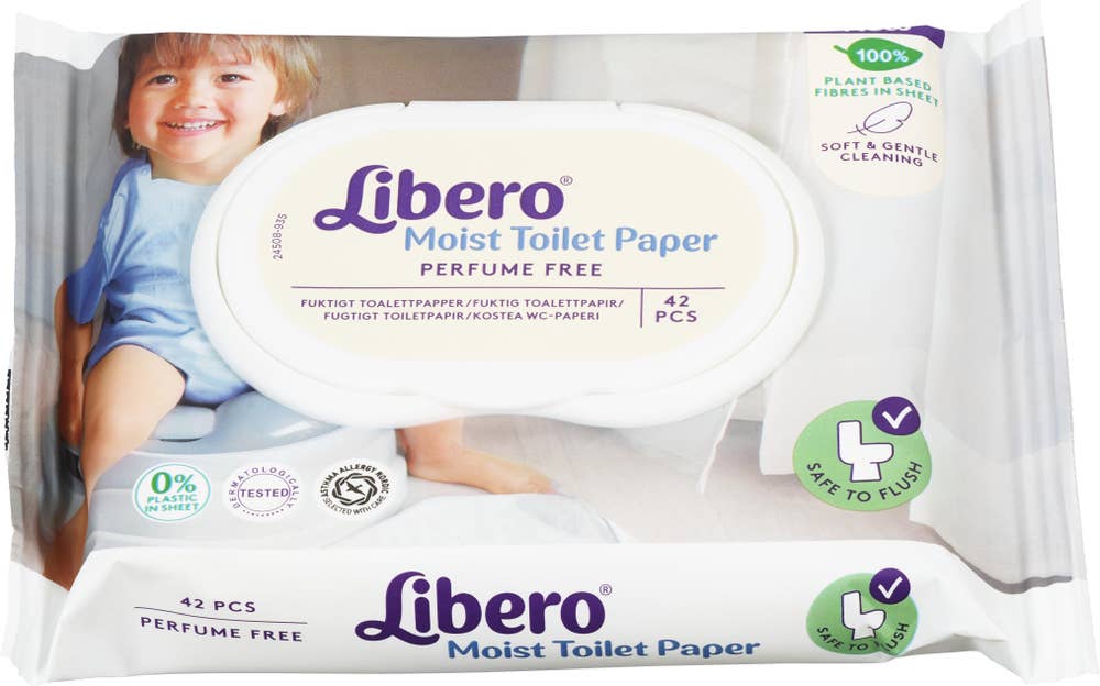 Libero Fuktig toalettpapir