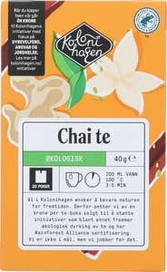 Kolonihagen Økologisk chai